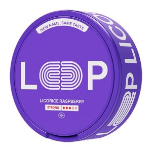 Loop Licorice Raspberry Strong